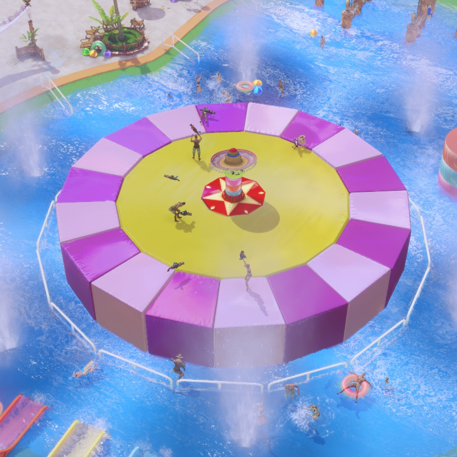 ▲スプラッシューティング会場