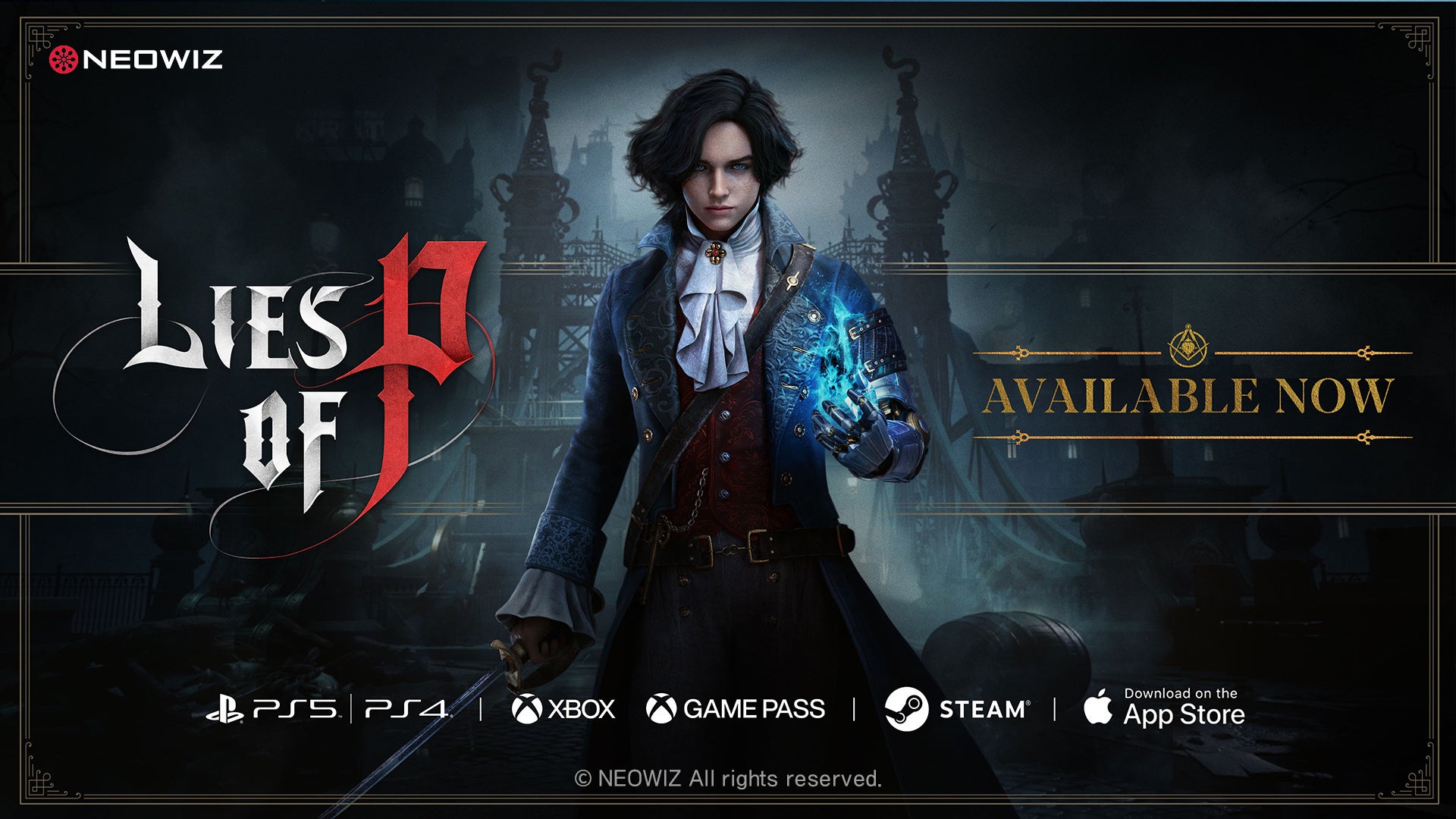 NEOWIZが新作ソウルライクアクションRPG『Lies of P』を全世界で発売! NEOWIZが新作ソウルライクアクションRPG『Lies of P』を全世界で発売!