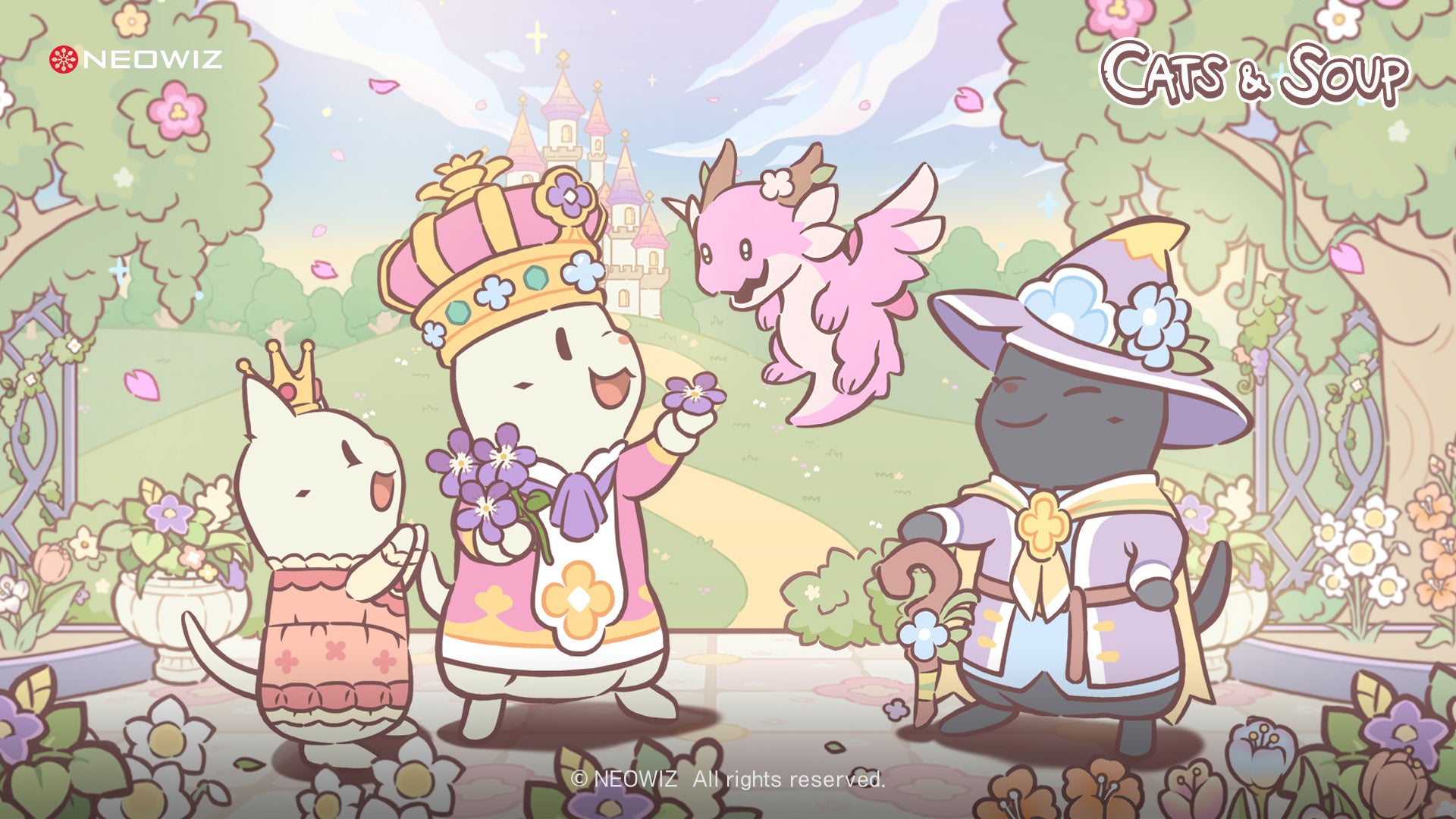 猫とスープ春満開🌸大型アプデ!新猫&庭園イベント開催 猫とスープ春満開🌸大型アプデ!新猫&庭園イベント開催
