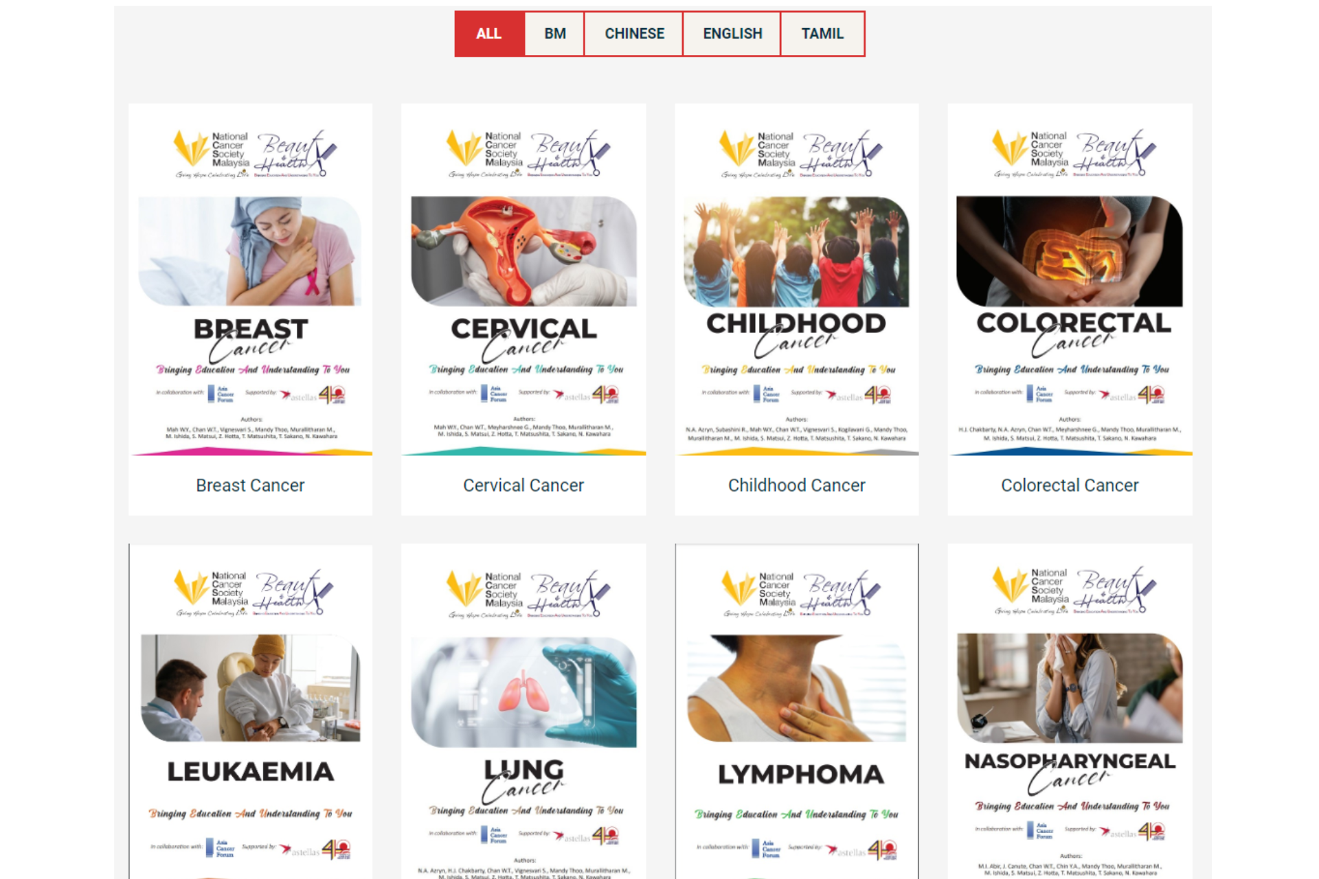 多民族国家に対応した４か国語対応のBooklet