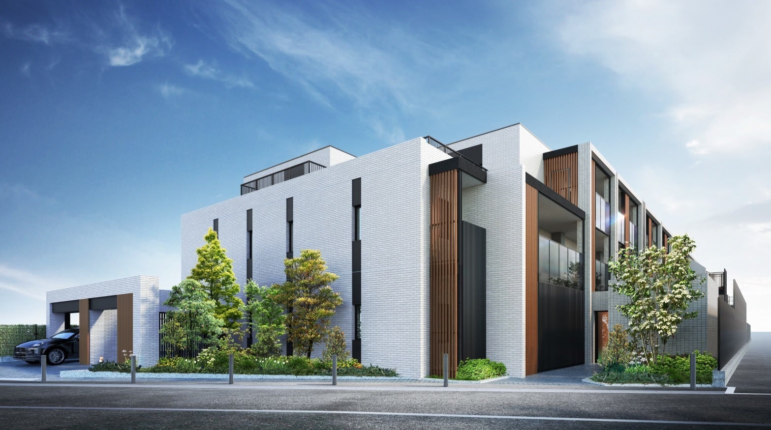 リストレジデンス武蔵野御殿山外観