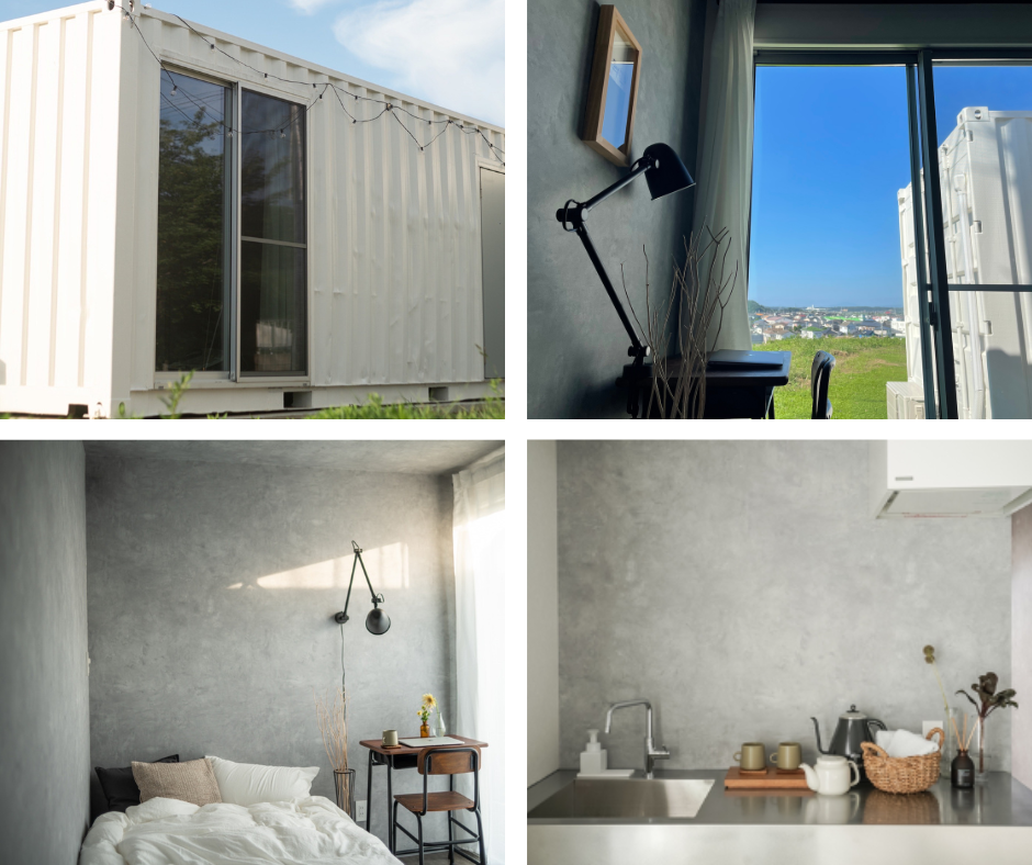 OURoomのコンテナ型別荘