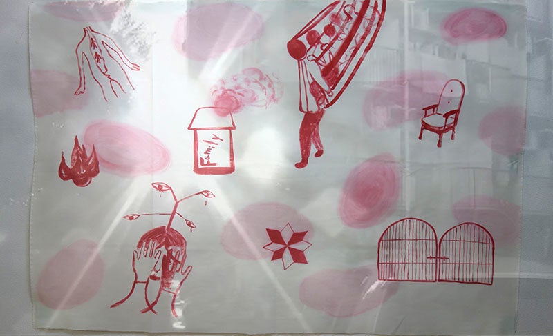 作品：いちむらみさこ《family#2》2013年　