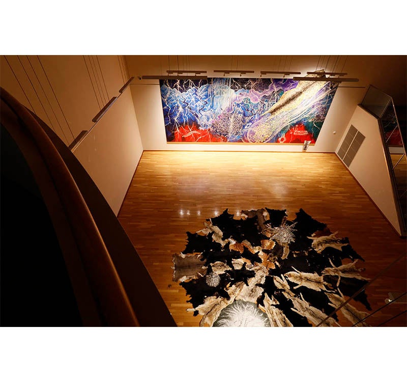 《 Hunter Gatherer展示風景》秋田県立近代美術館 2018