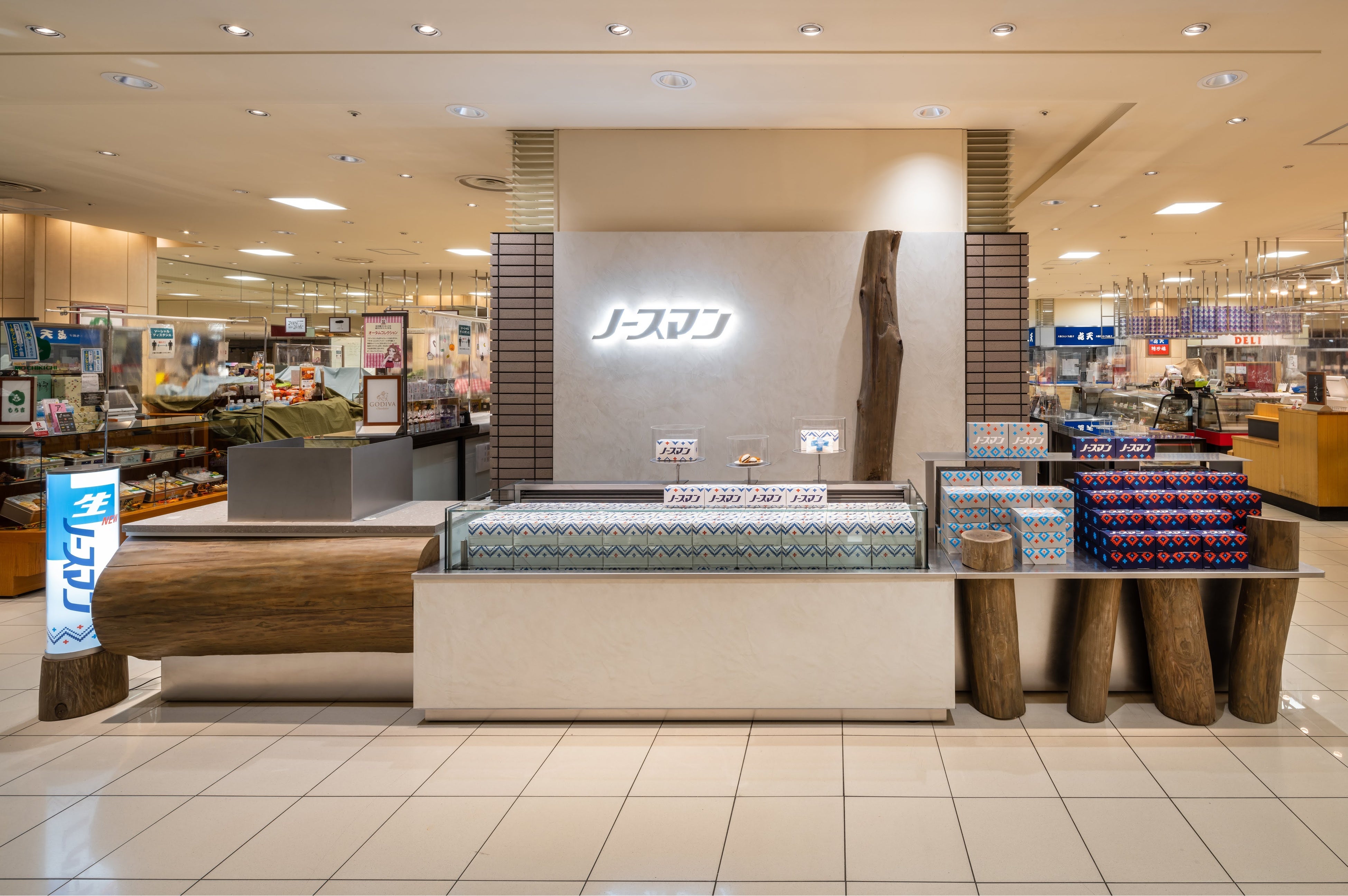  ※写真はノースマン大丸札幌店（常設店）