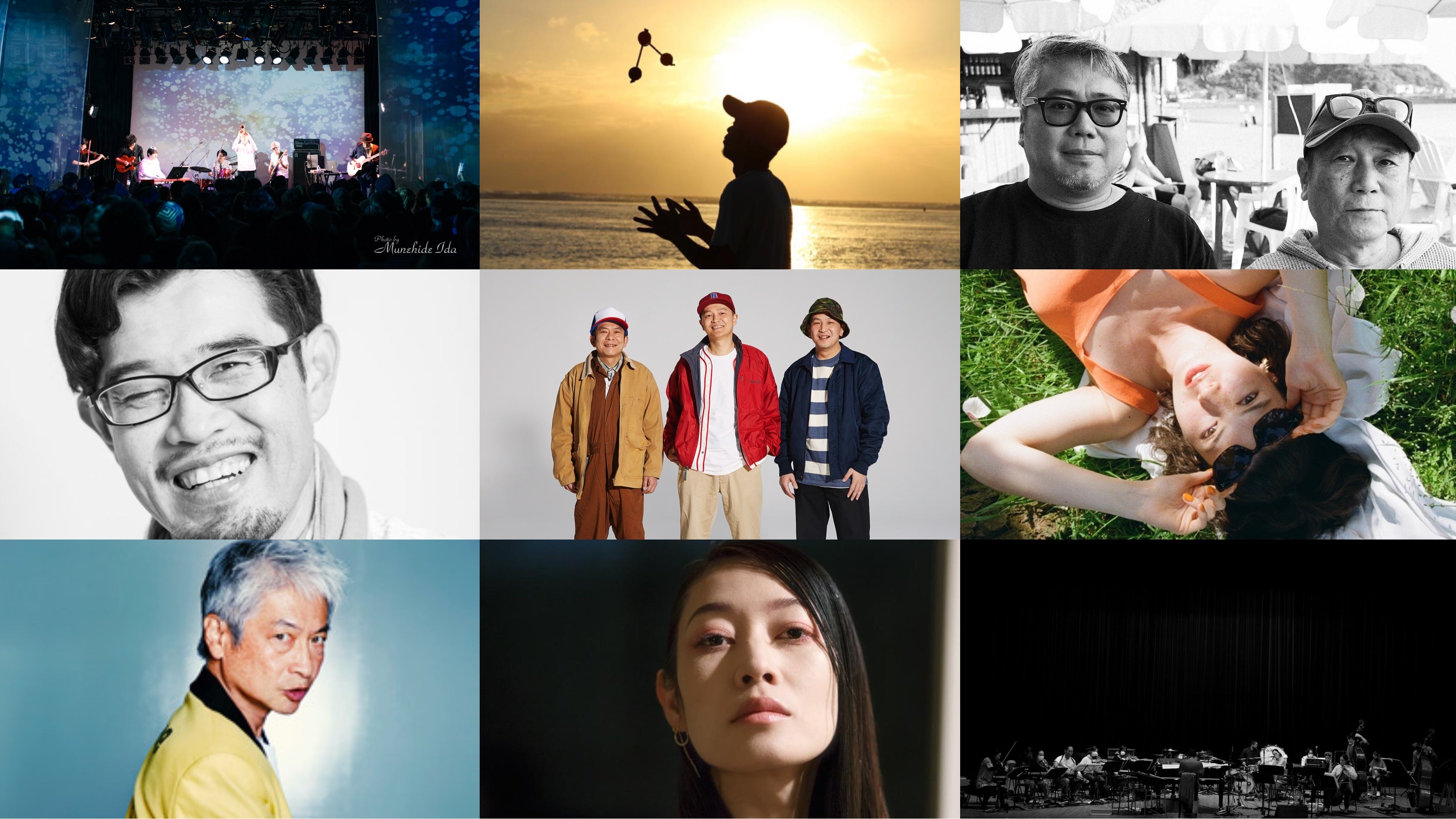 29日出演アーティストコラージュ