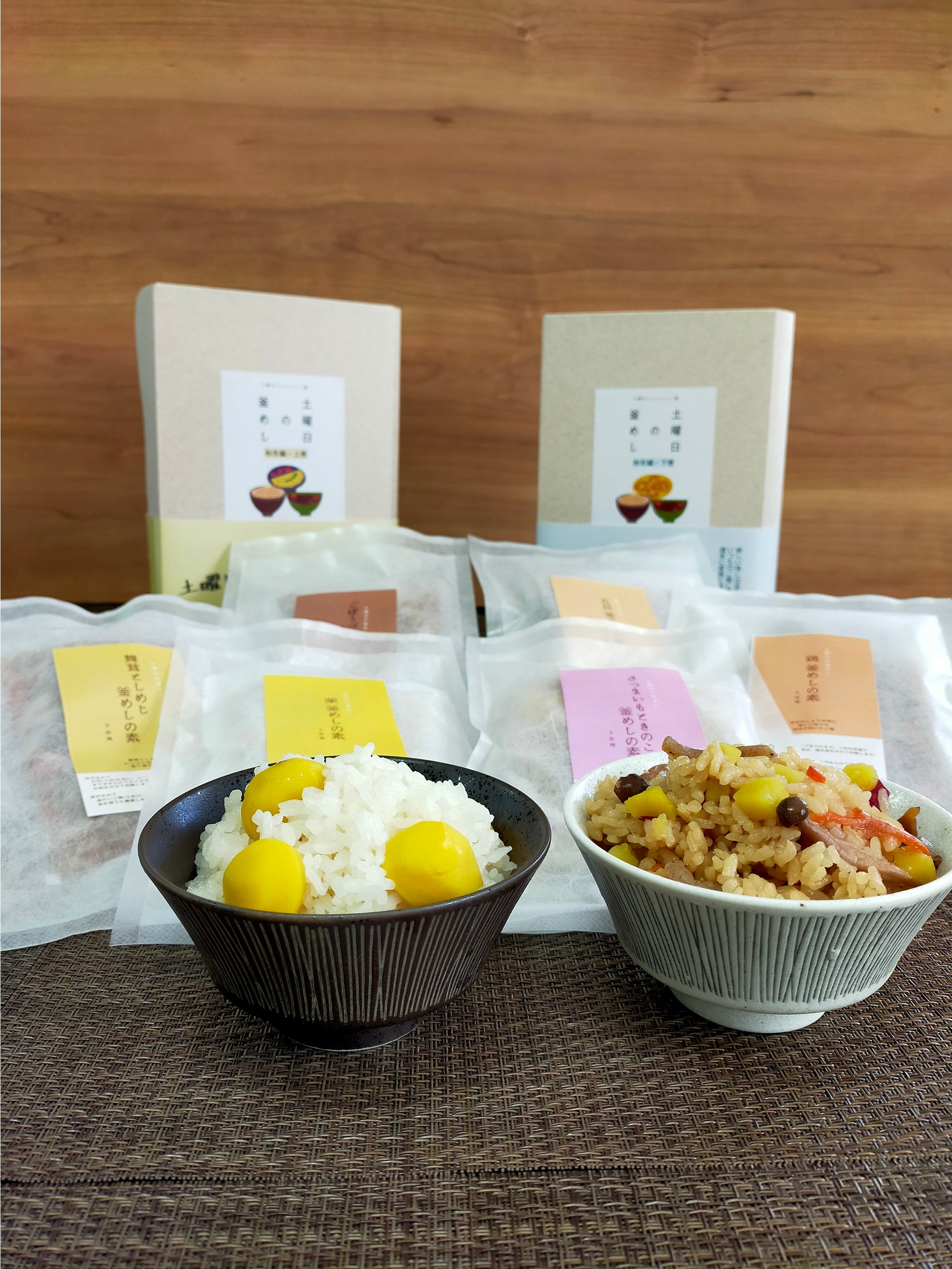 お茶椀に盛付け