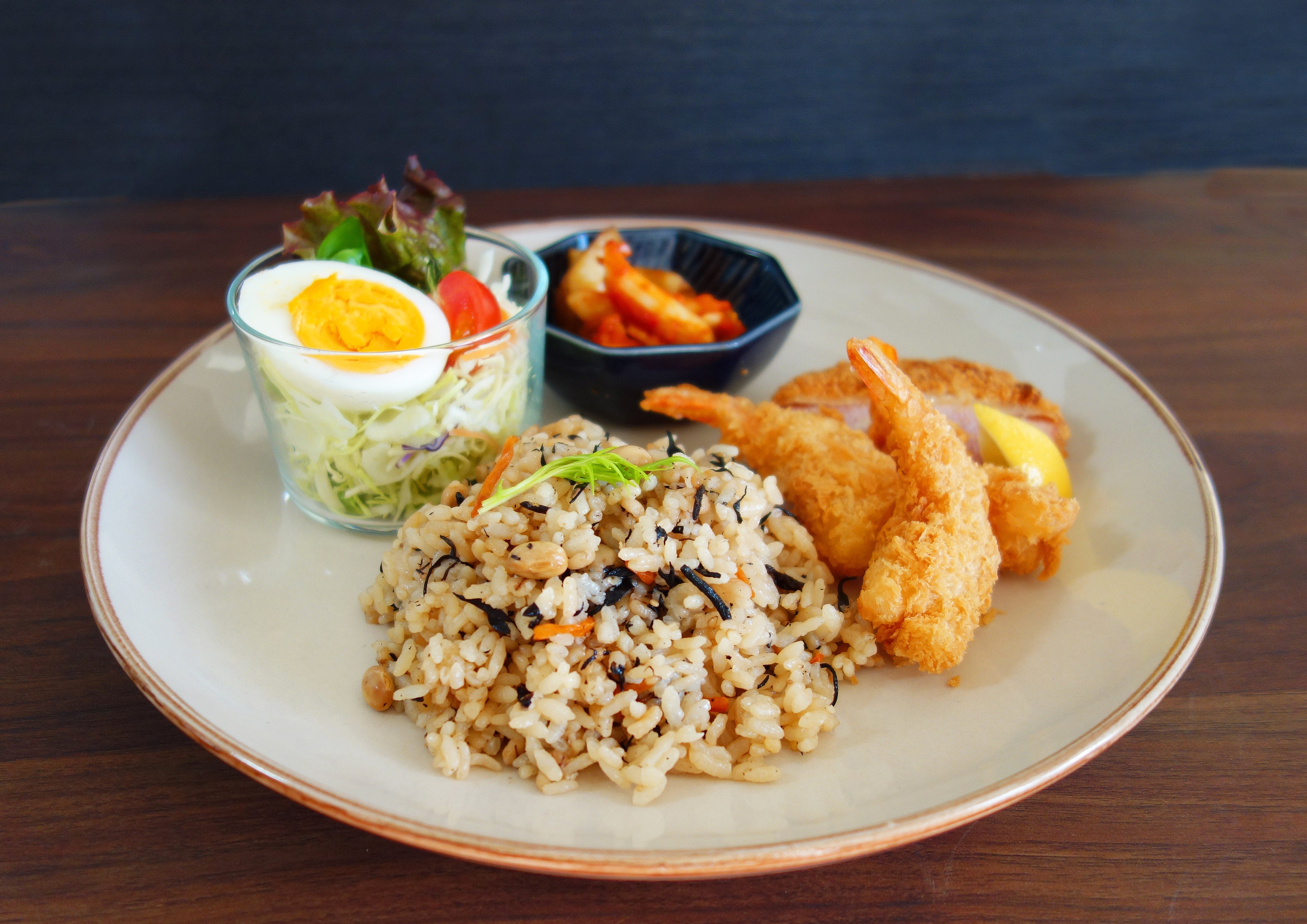 ひじきと六穀釜めし（下巻より））