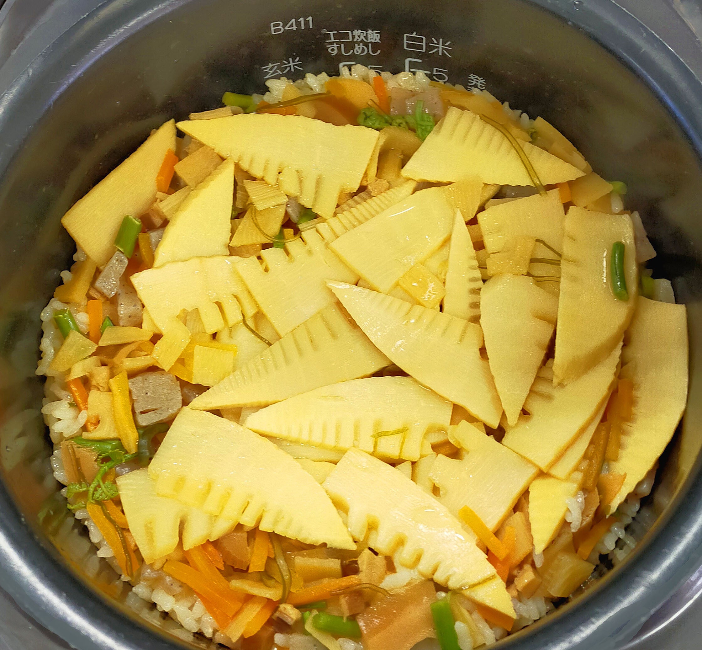 たけのこがこんなにたくさん