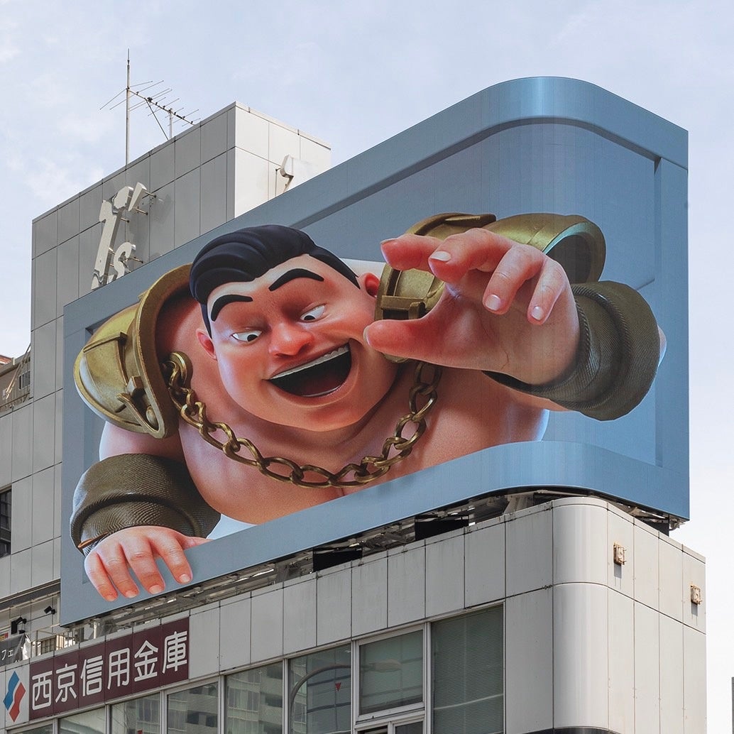 CHANGE ViSiON Harajukuにて、裸眼3D映像によるビームスの