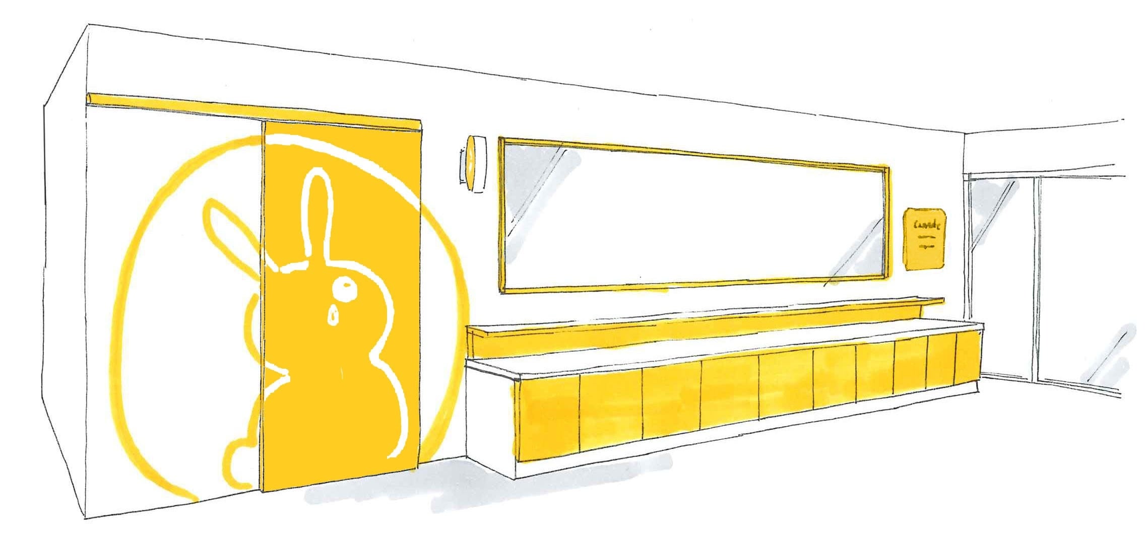 メルカードスイーツまる 店舗イメージ図