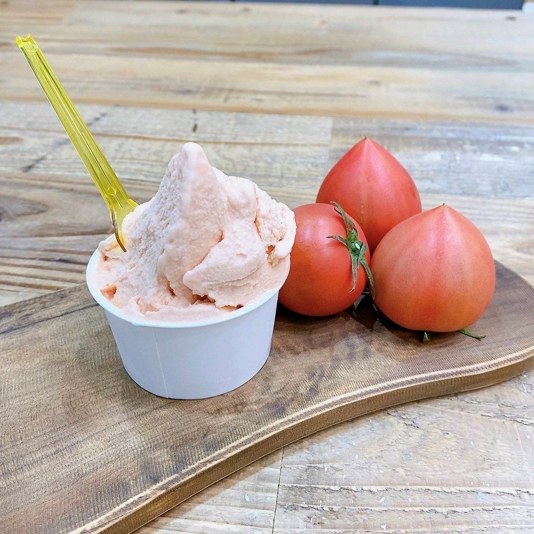 「あわじしまグルメトマト」使用トマトジェラート
