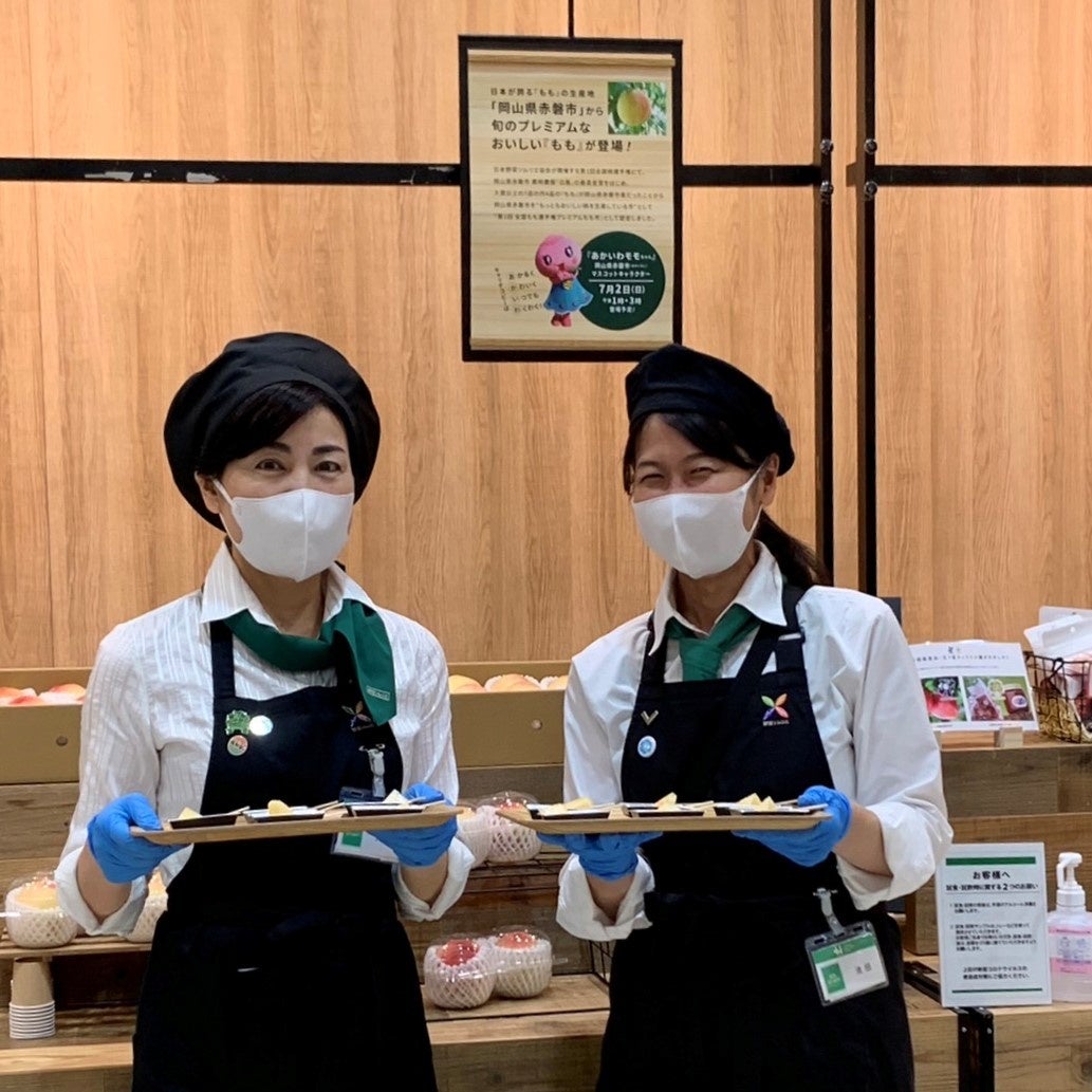 野菜ソムリエによる青果物の販売会