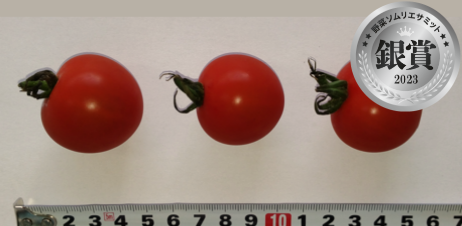＜銀賞＞　大人の芳醇トマト　ほれまる　（寺坂農園株式会社／北海道空知郡中富良野町）