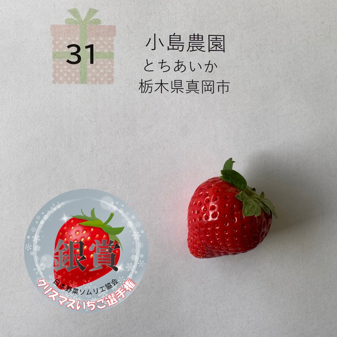 銀賞  『とちあいか』小島農園(栃木県真岡市)