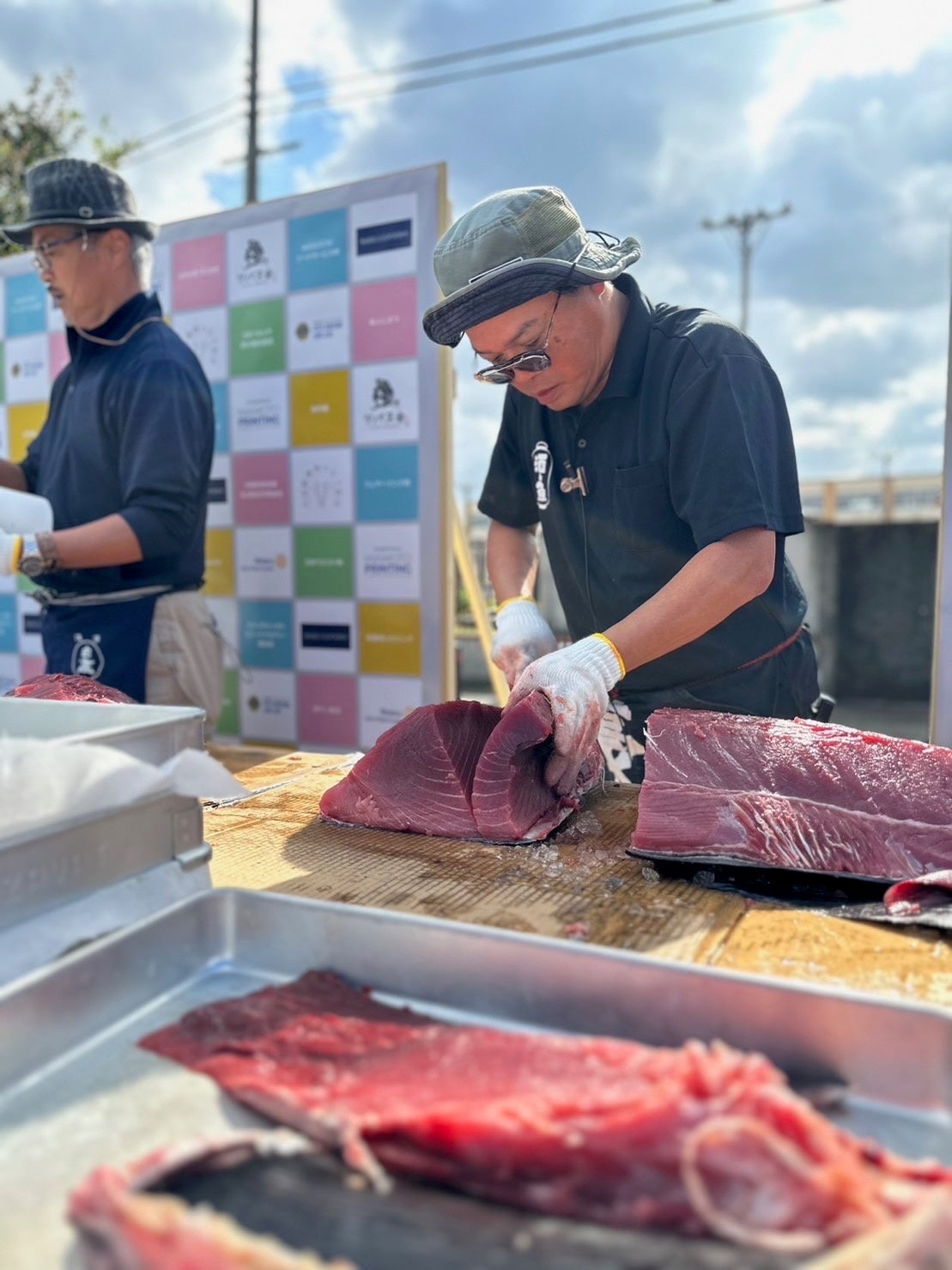 マグロ解体ショー