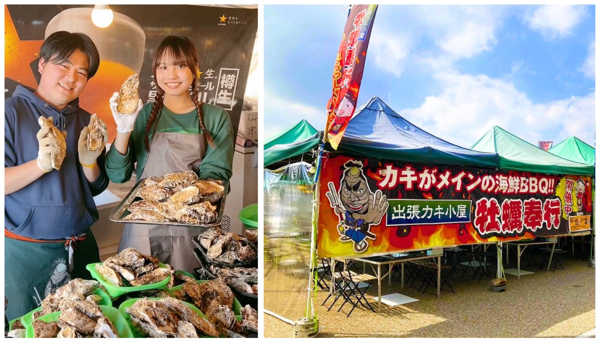 愛知県大府市に「出張カキ小屋」が期間限定で登場 宮城県産殻付き牡蠣が一盛り880円