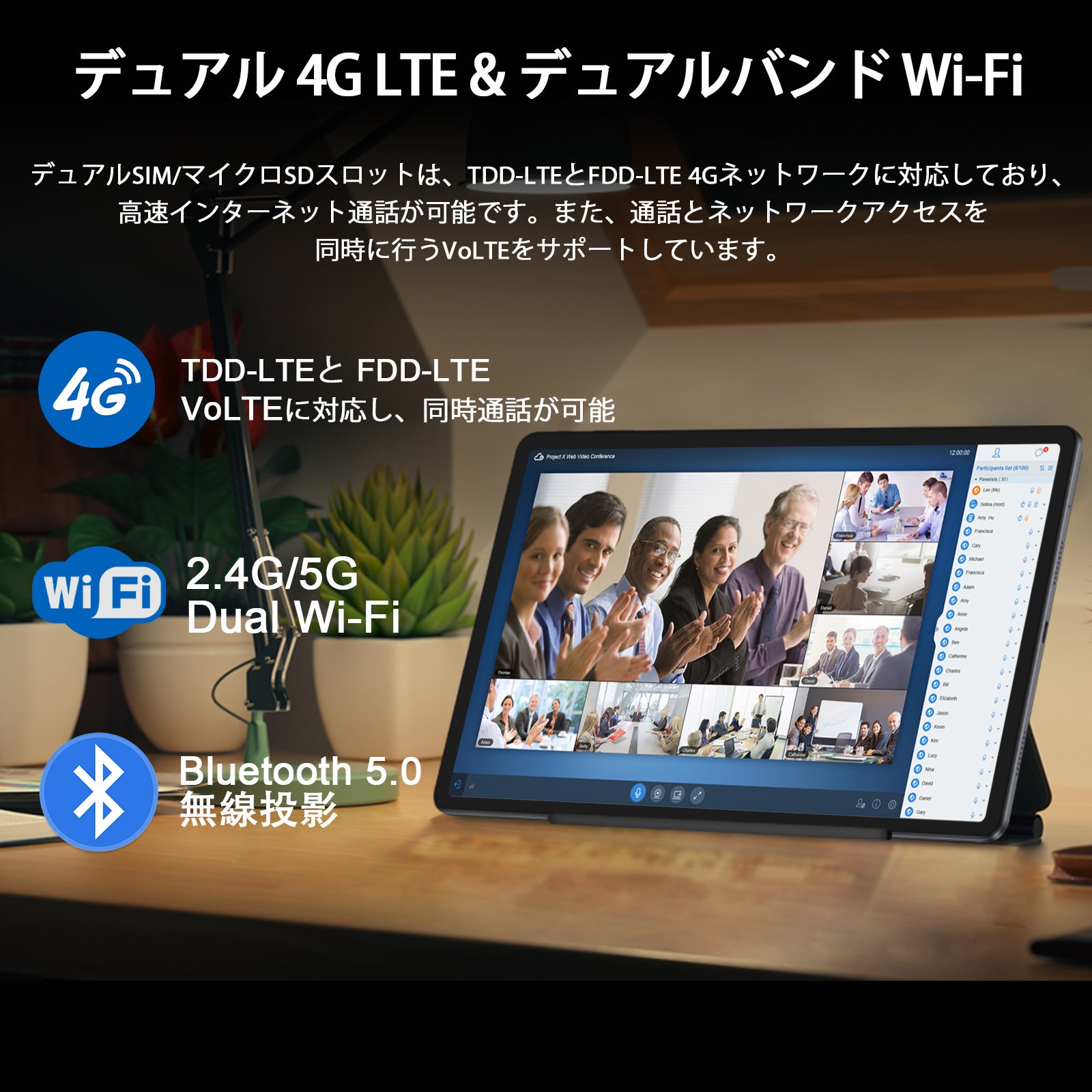 Android13 タブレット 16G+128G SIMフリーデュアル4GLTE