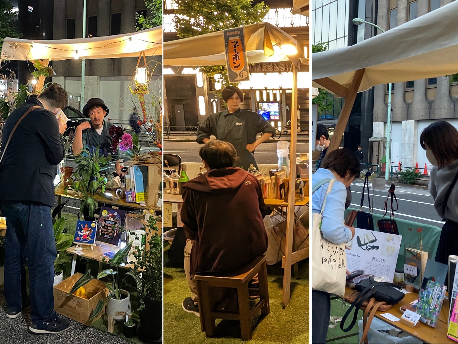 6日間限定での日替りブックカフェ