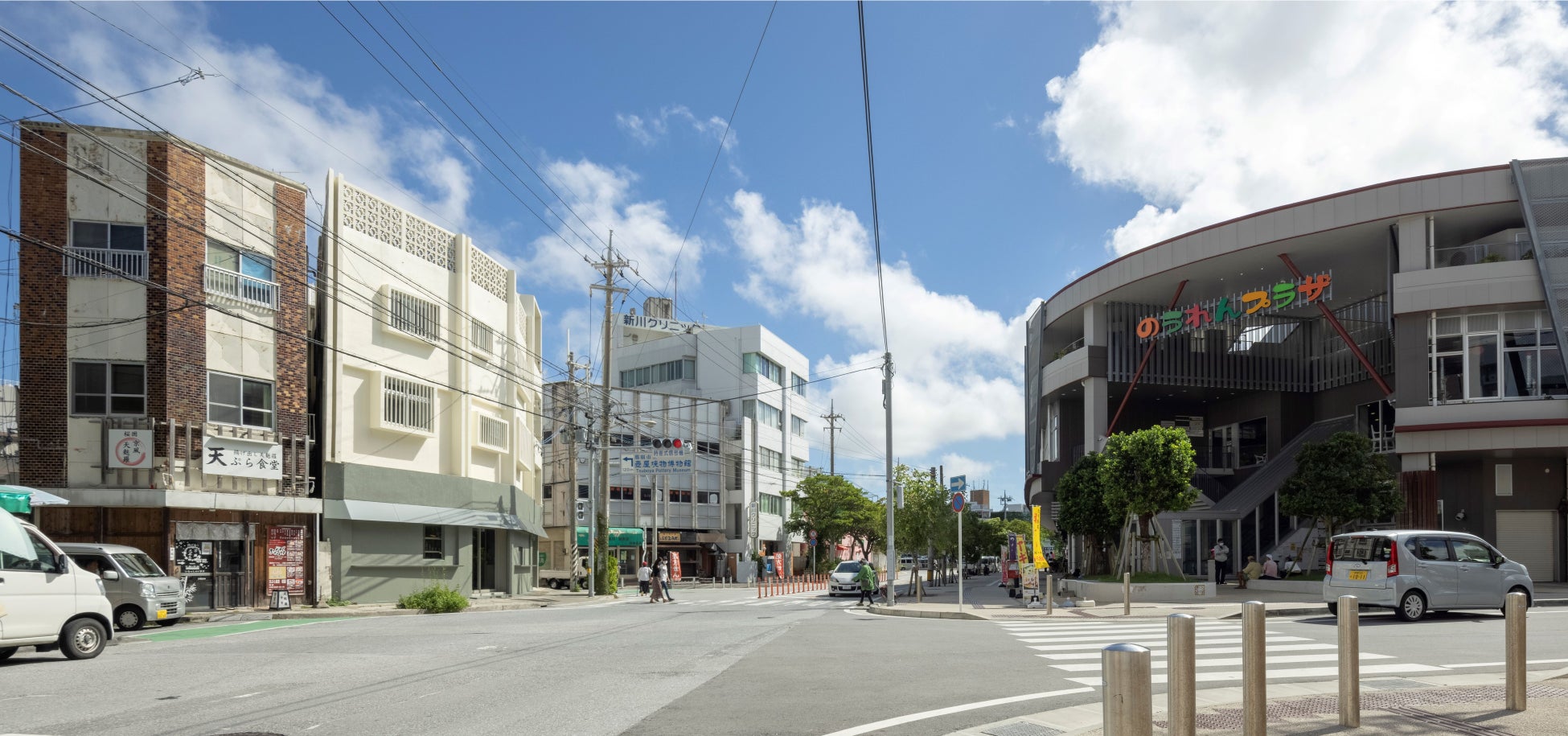 目の前にある かつての農連市場(現・のうれんプラザ)とも連動する © Kaoru Yamada