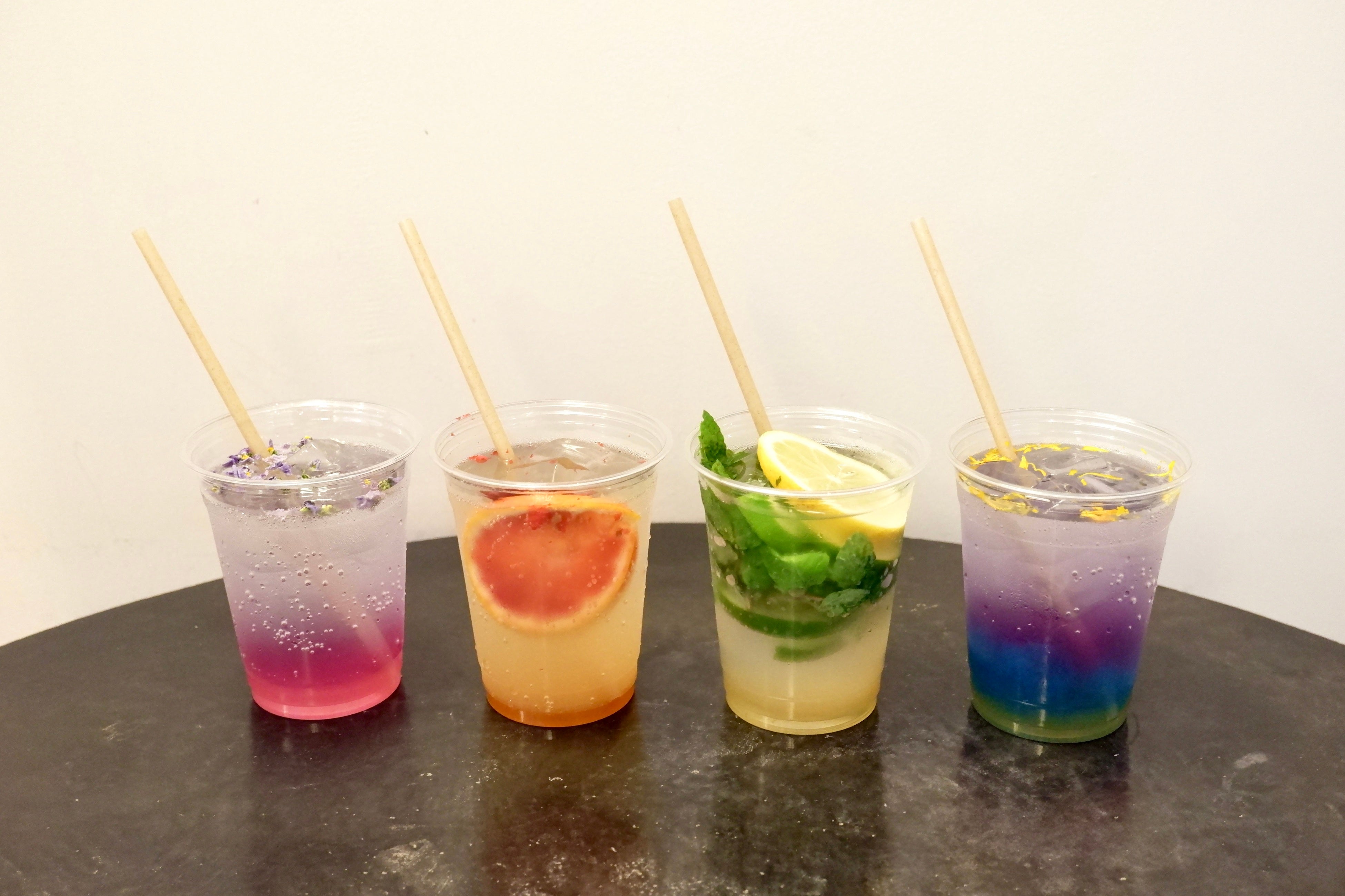 「ゆるんとジャグジー気分 Café」オリジナルドリンク メニュー