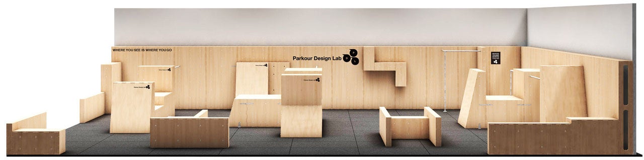 PORTBOARD SYSTEM：幅広いパルクールトレーニングやパフォーマンスを可能にするシステム型のオブスタクルズ