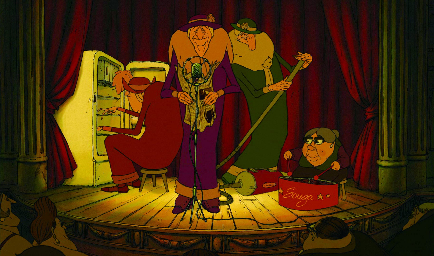 ©Les Armateurs  Production Champion Vivi Film  France 3 Cinéma  RGP France  Sylvian Chomet