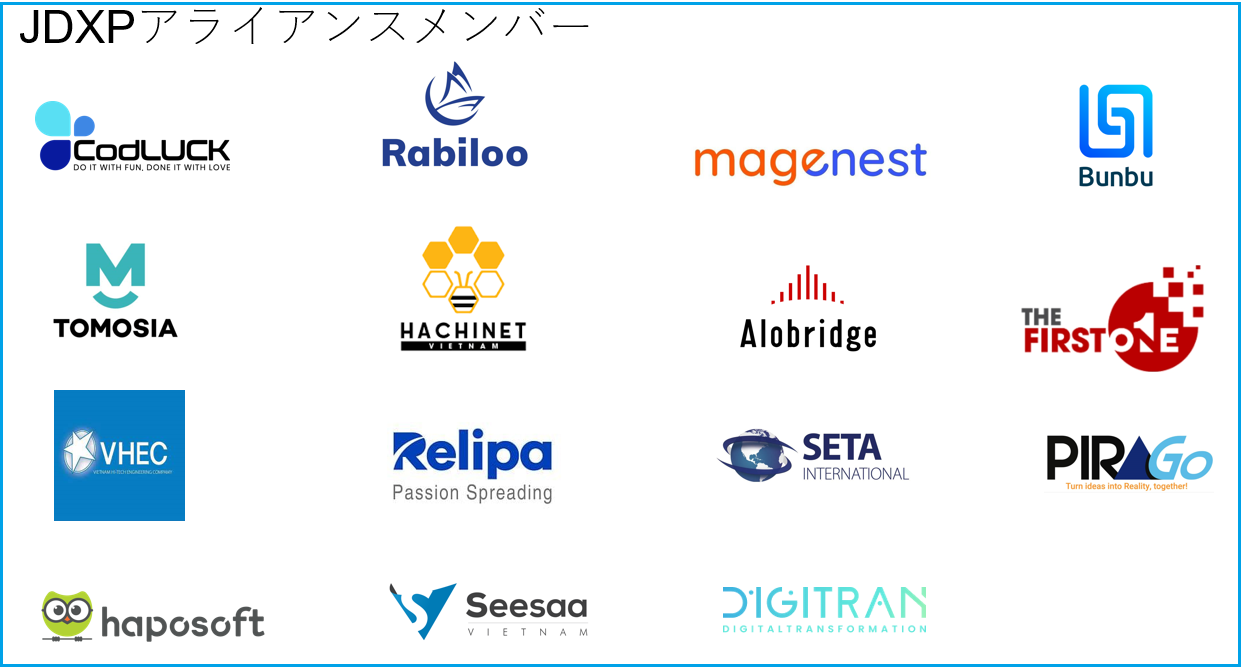 JDXPアライアンスメンバー