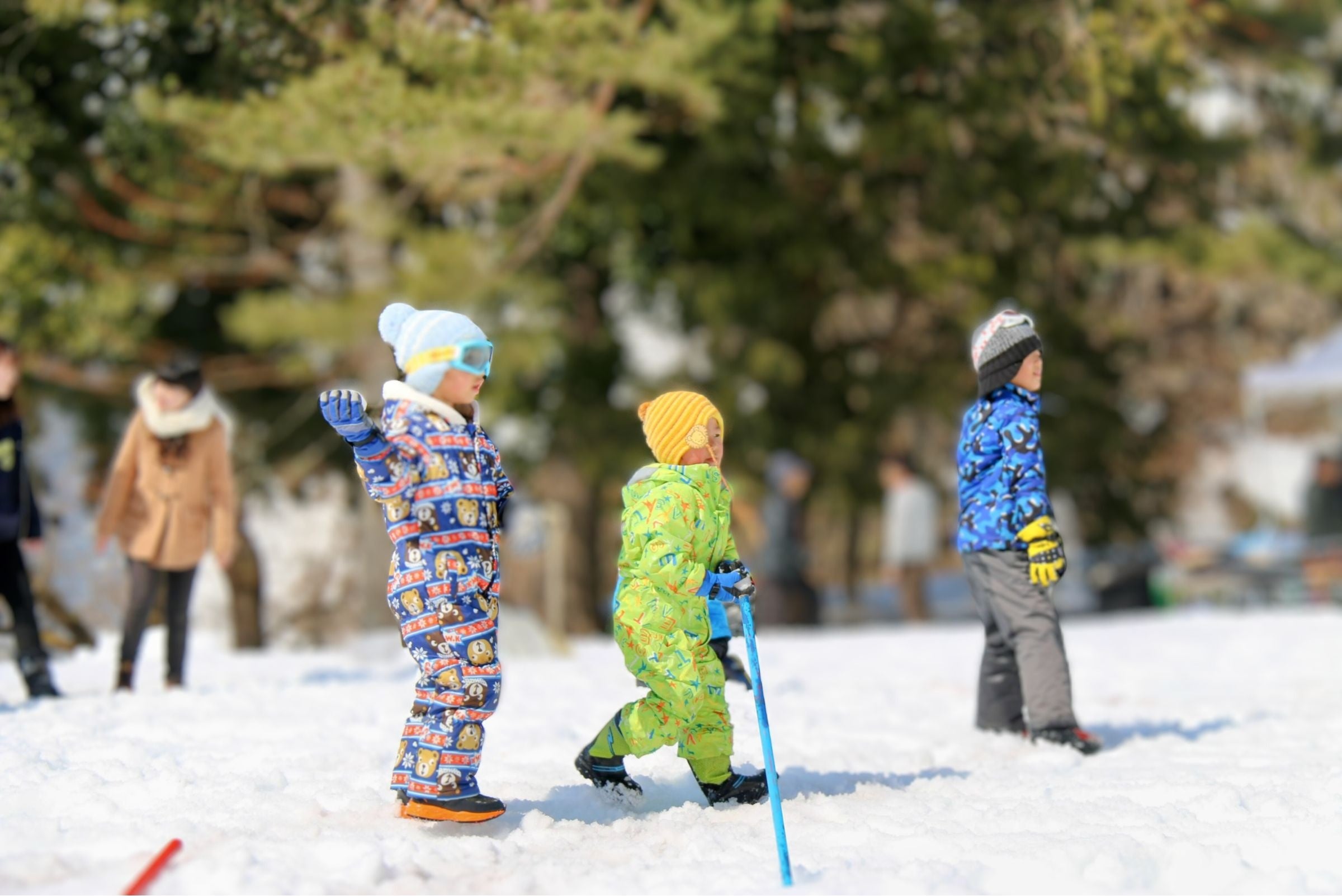 文武両道に育つ木島平っ子