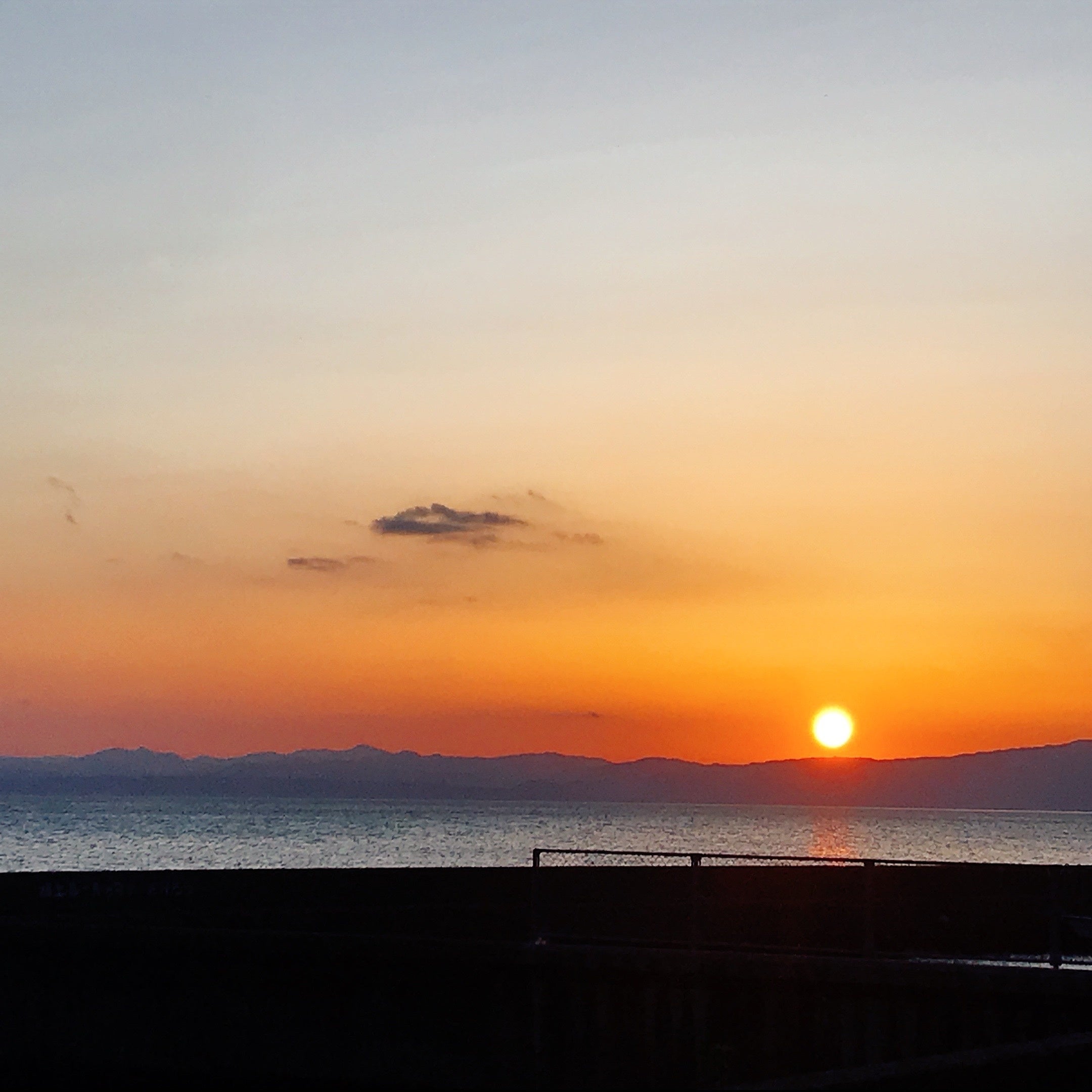 夕日百選のサンセット