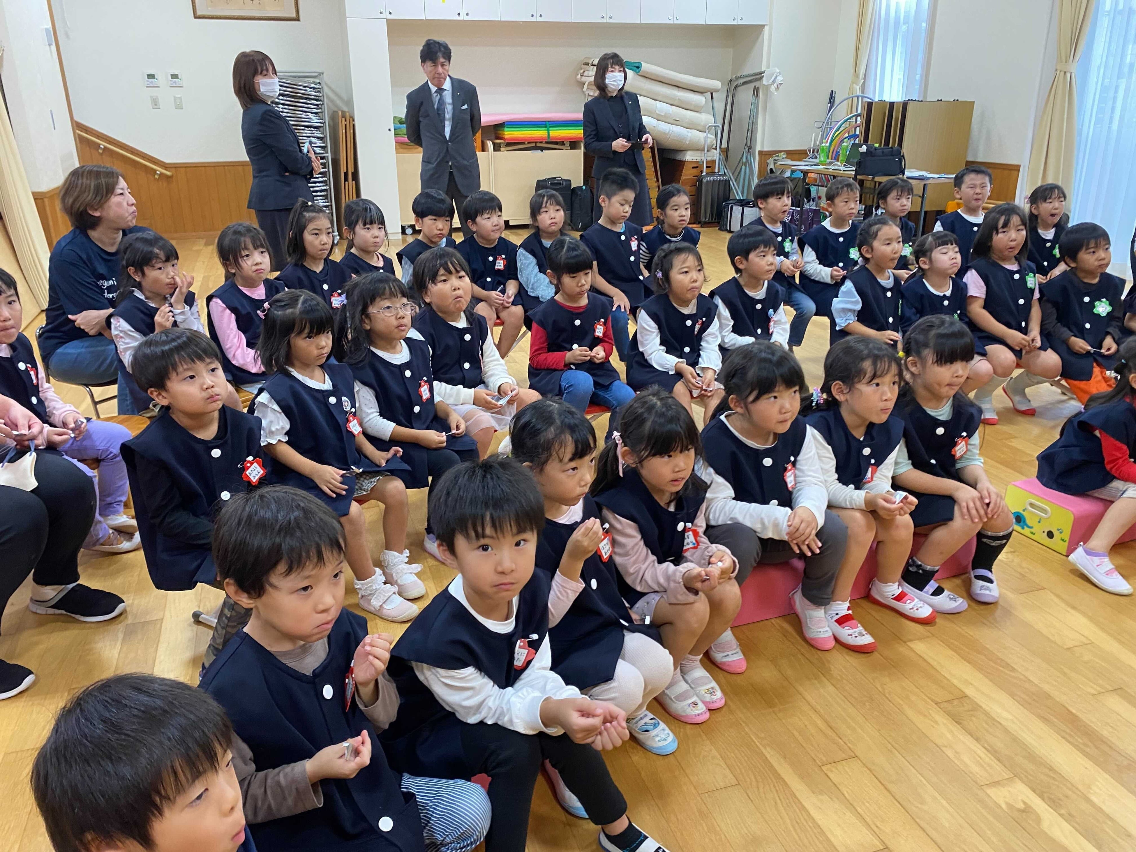 フーセンガムトレーニング中