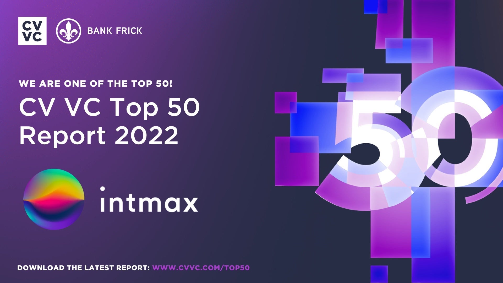 Intmax、スイス Crypto Valleyのブロックチェーン・プロジェクト 2022年度TOP50に選出!