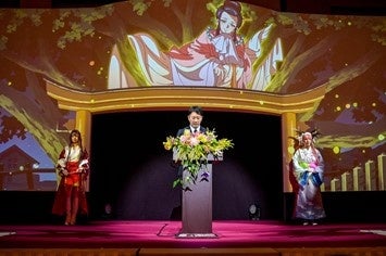 宇田英男氏。若いクリエイターの育成にも力を入れている