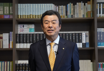 「大胆にしてアットホームなすばらしいプロジェクト。たくさんのご応募をお待ちしております」と語る集英社代表取締役社長、廣野眞一氏
