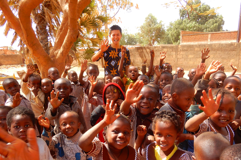 ブルキナファソでのJICA海外協力隊時代の代表理事・江川