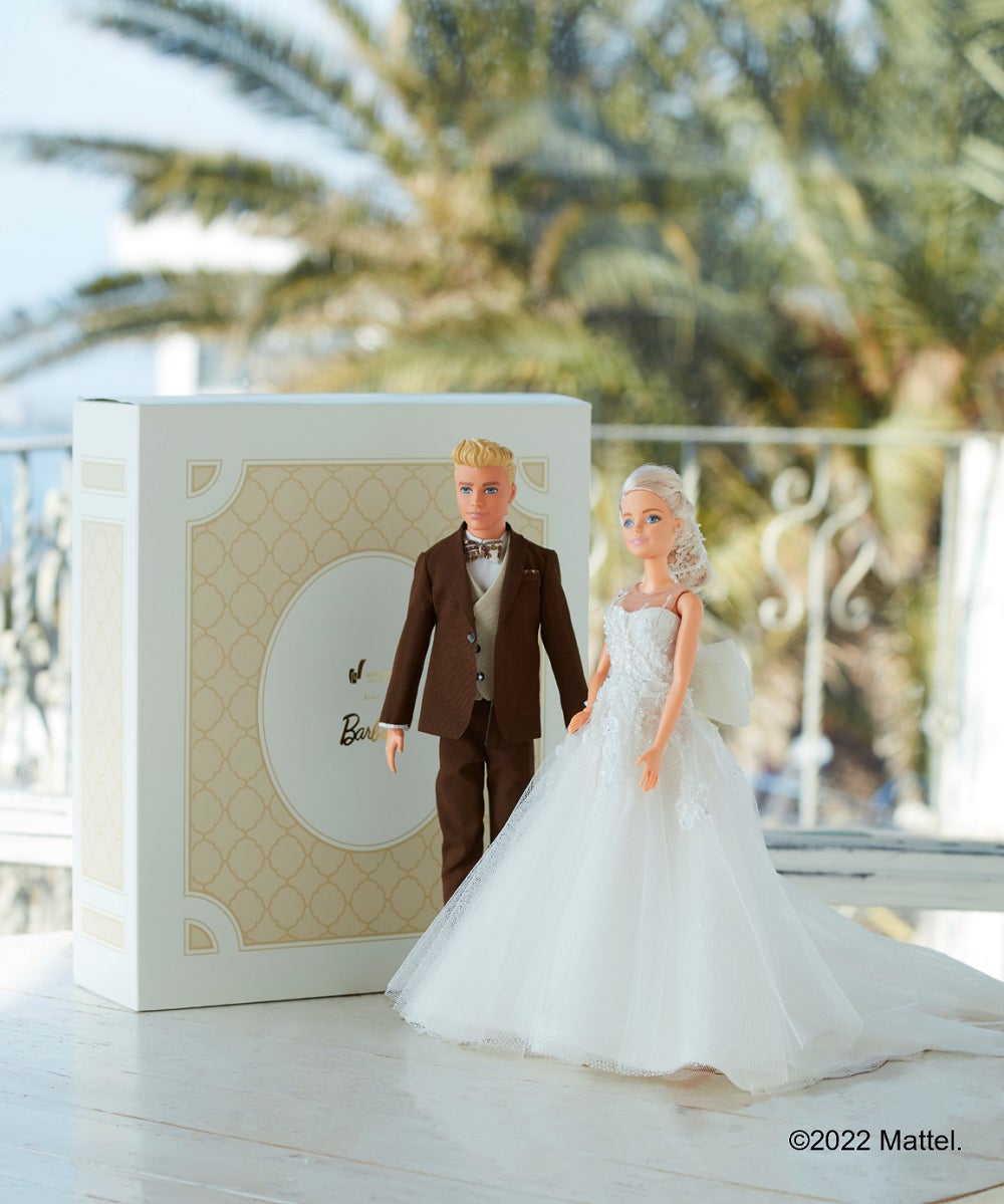 【Barbieシリーズ最新作】ワタベウェディング ウェディングドレス ワタベウェディング×Barbie(TM)ウェディング衣裳 第2弾 「Barbie
