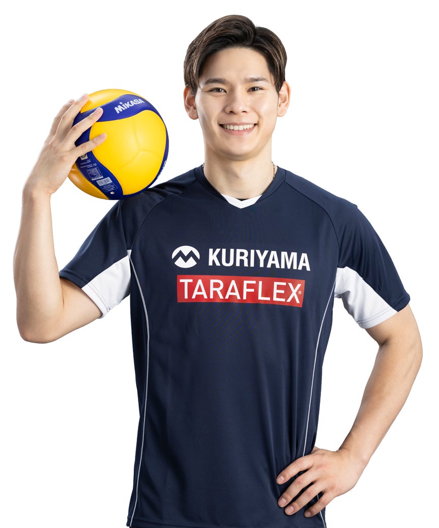 西田有志選手がクリヤマグループの「TARAFLEX」アンバサダーに就任 西田有志選手がクリヤマグループの「TARAFLEX」アンバサダーに就任