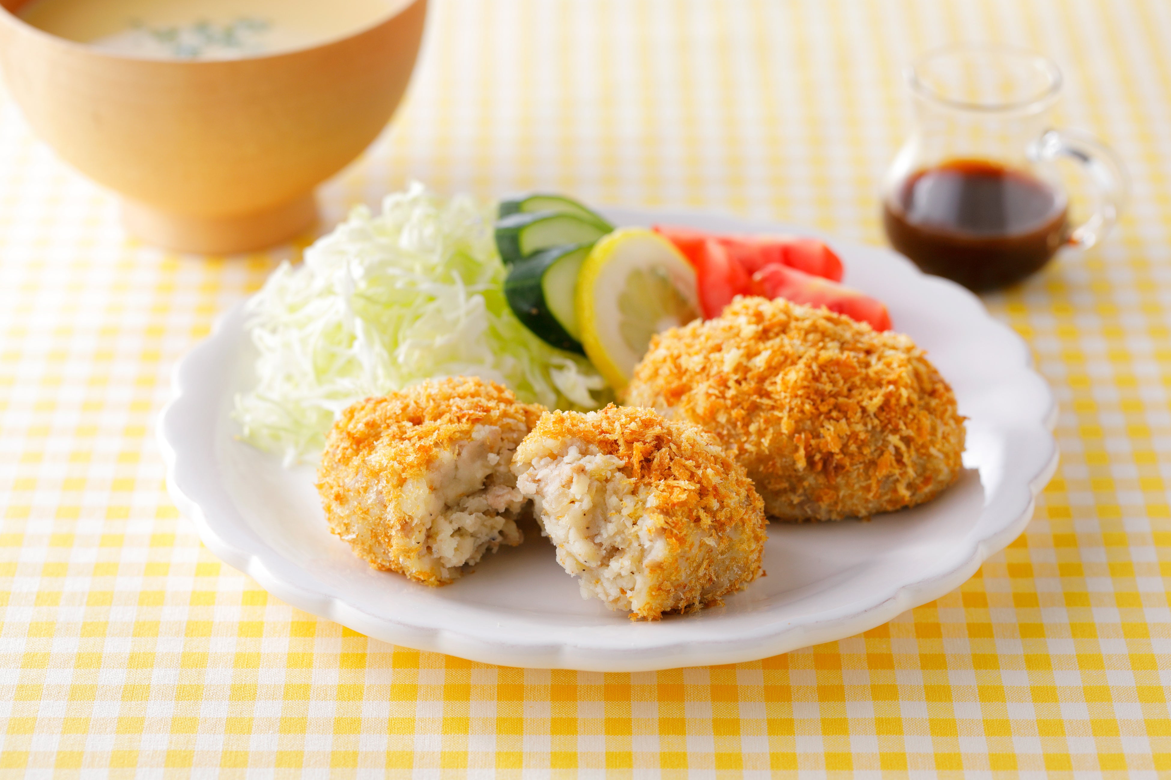 揚げないさくさくコロッケ