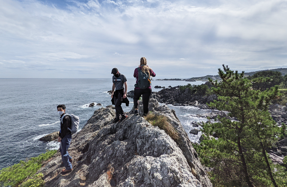 岩場クライミング体験