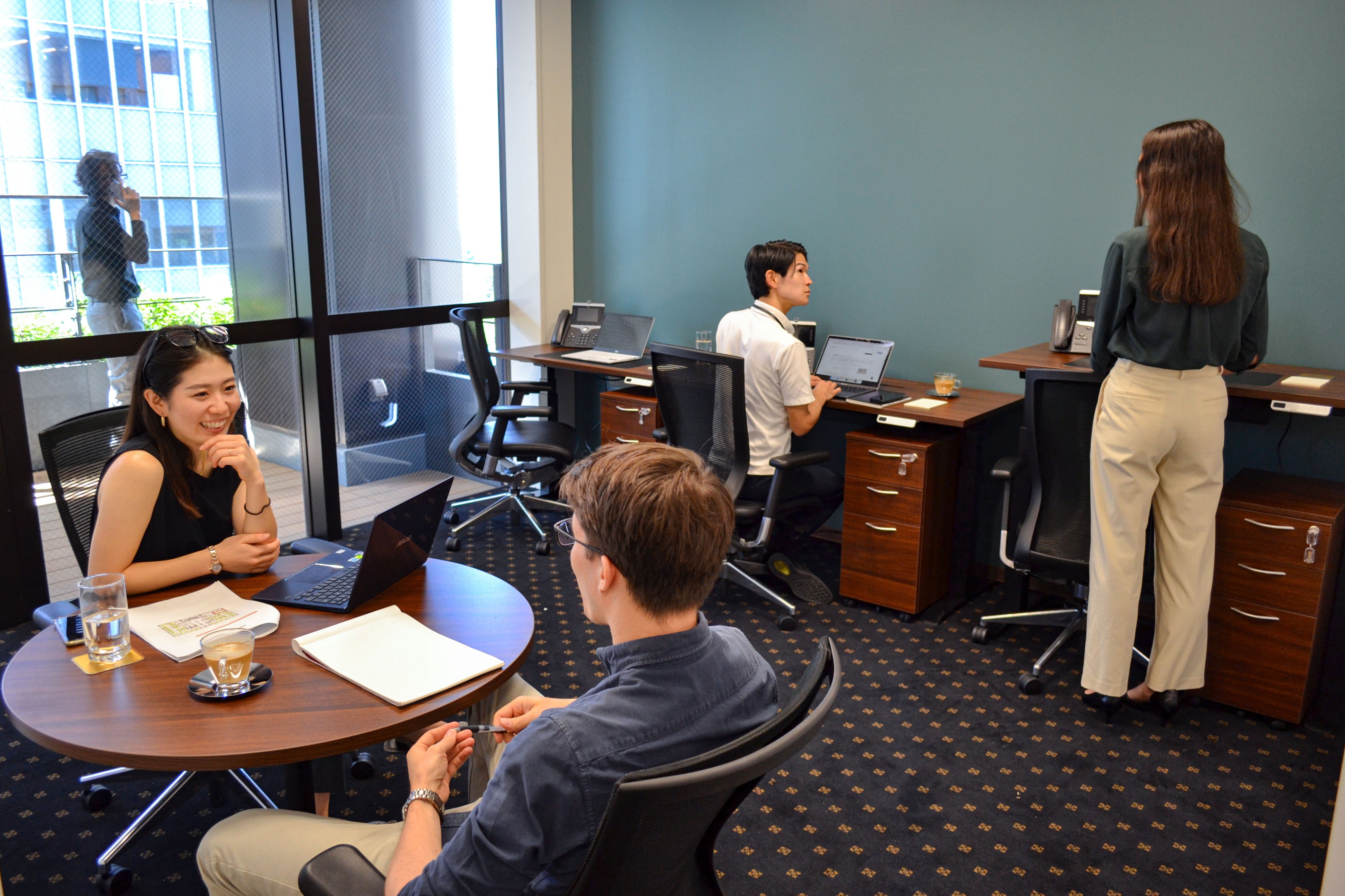 サーブコープ国内拠点初！プライベートバルコニー付きオフィス