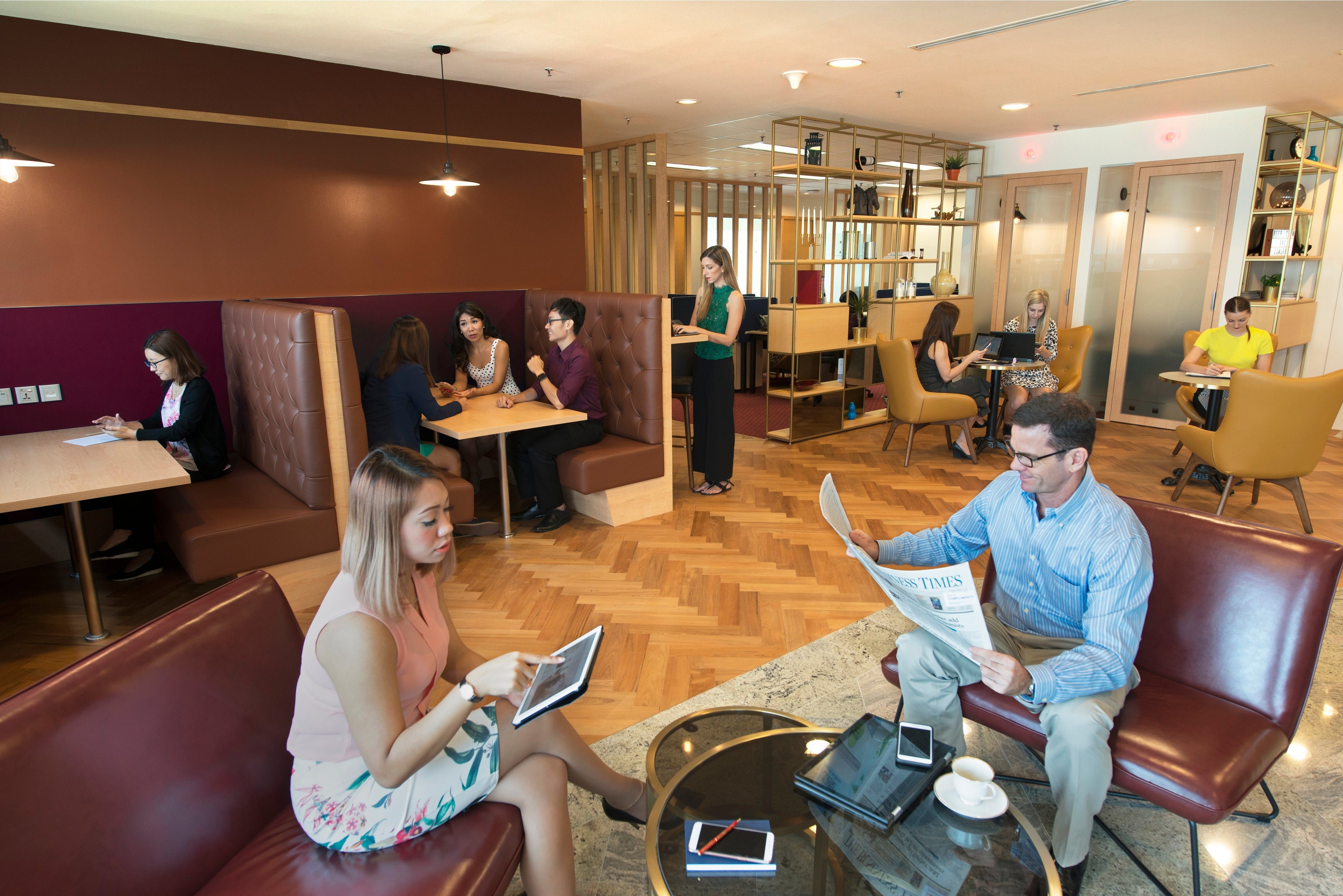 サーブコープのコワーキングスペース