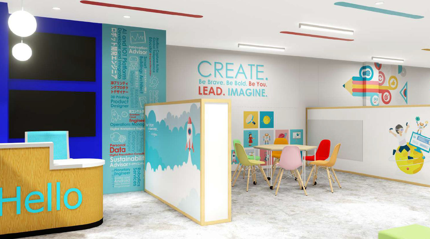 CURIOOkids 照葉スタジオの内観