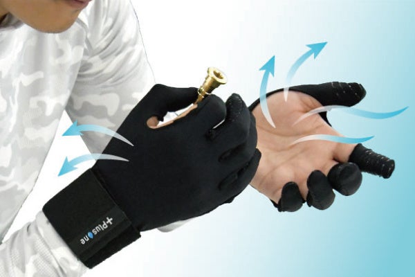 手のひらの蒸れを気にせず長時間作業が可能