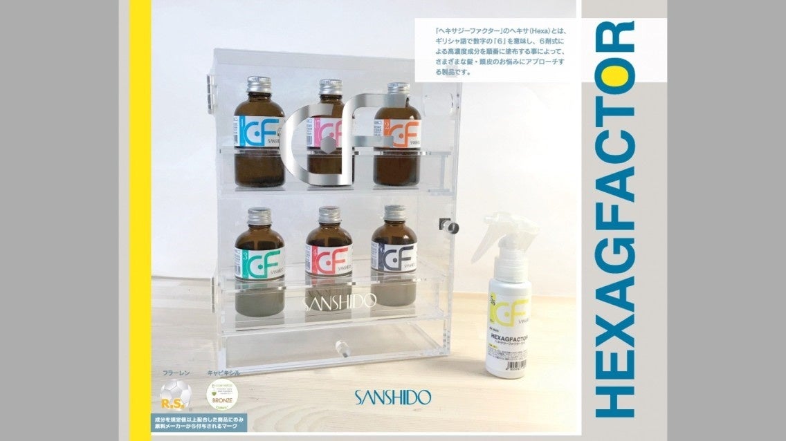 SANSHIDO HEXAGFACTOR 養毛 60ml SANSHIDO HEXAGFACTOR 養毛 60ml