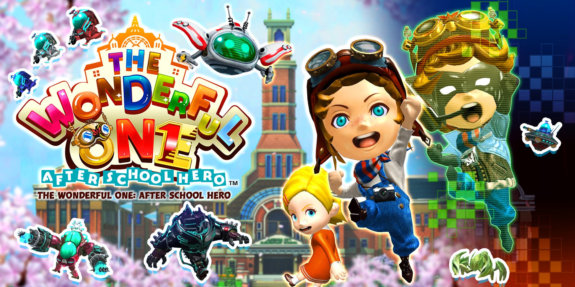 プラチナゲームズの新作『The Wonderful One: After School Hero』が本日発売！爽快なシューティングアクションでチャレンジモードやキャラバンモードも楽しめる。オンラインランキングにも対応。