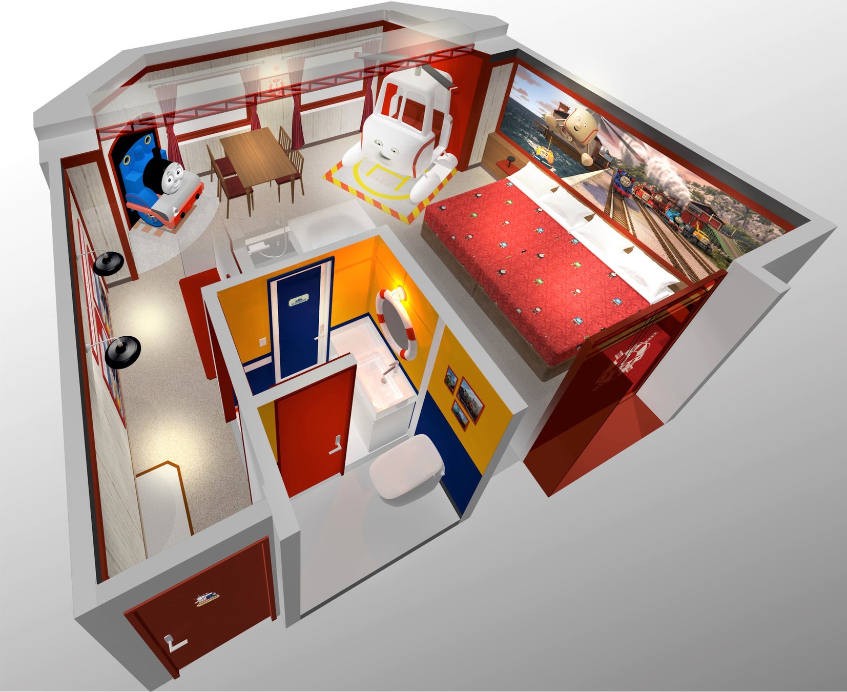 ハイランドリゾート ホテル スパ トーマスルーム に新客室が仲間入り トーマス とレスキューチームのお部屋 3 19 土 ゴードンの特別客車のお部屋 3 26 土 オープン 富士急行のプレスリリース ハイランドリゾート ホテル スパ トーマスルーム に新客室が仲間入り トーマス とレスキューチームのお部屋 3 19 土 ゴードンの特別客車のお部屋 3 26 土 オープン 富士急行のプレスリリース