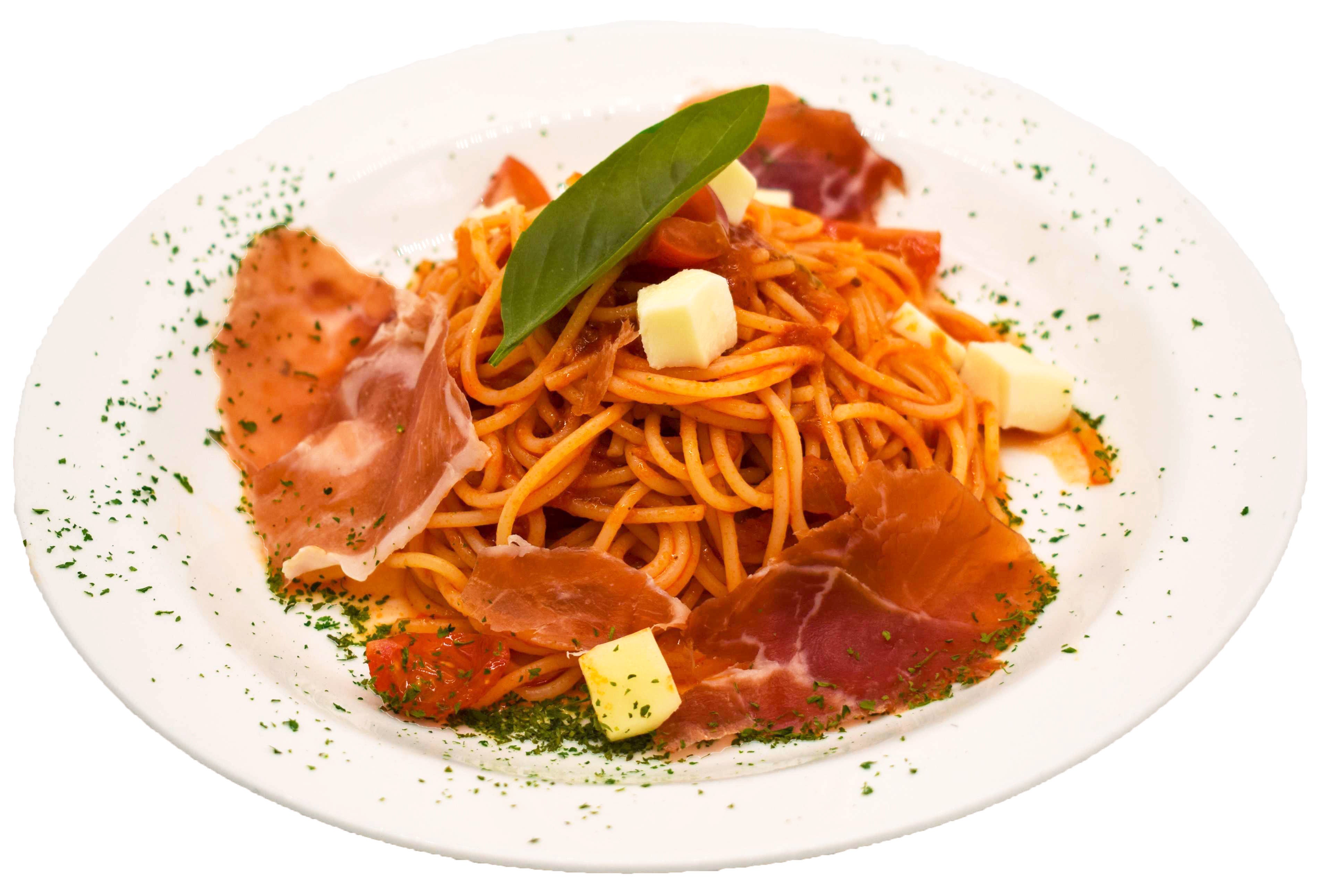 静岡県産ミニトマト使用 冷製トマトスパゲッティ（フードスタジアム）