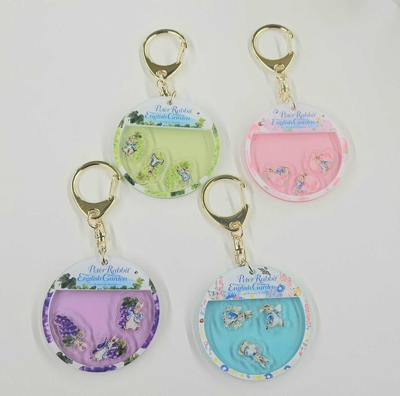 フレークキーホルダー(4種) 1,100円