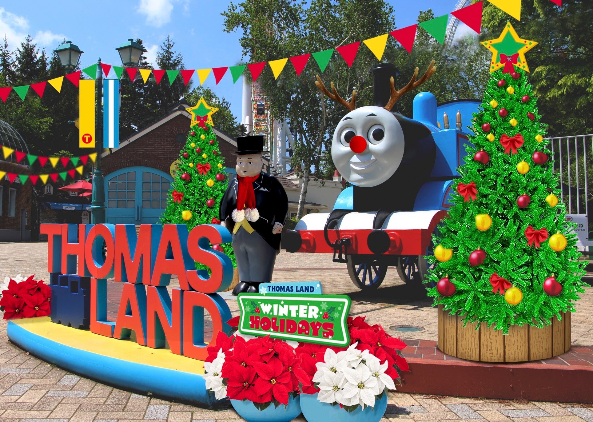 トーマスがトナカイに変身！？クリスマス限定“赤鼻のトーマス”が登場！！「トーマスランドクリスマス 2026」11月2日(月)より開催