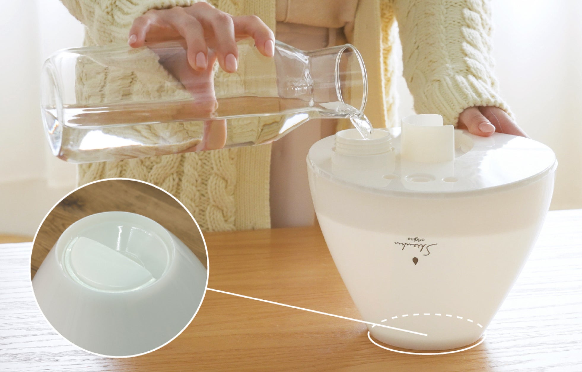 アピックス、加熱×超音波のハイブリッド式を採用した「SHIZUKU加湿器」2026年モデルを発表|定番モデルの新色と除菌関連製品(9枚目)